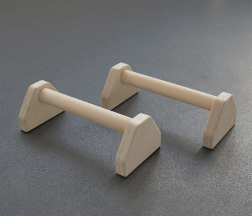 Wooden handles for handstands and cranks